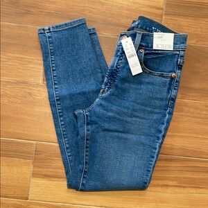 J. Crew 9” High Rise Toothpick Jean size 25P